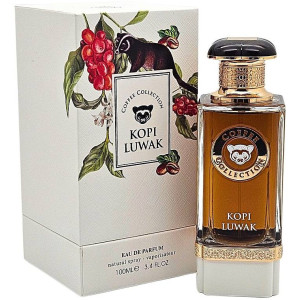 Fragrance World Kopi Luwak 100 мл — унисекс аромат с кофе, розой и сандалом